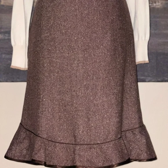 Gap herringbone skirt - Picture 8 of 15